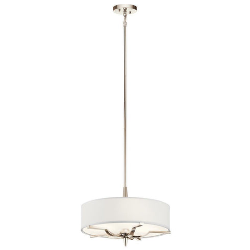 Kichler 3 Light Pendant Semi Flush Model: 44313PN