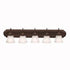Kichler 5 Light Bath Model: 5339CHS