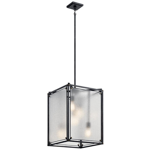 Kichler 5 Light Foyer Pendant Model: 44334DBK