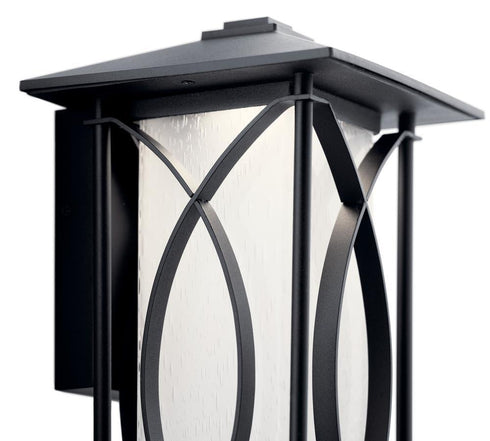 Kichler Ashbern LED Outdoor Wall Model: 49973BKTLED
