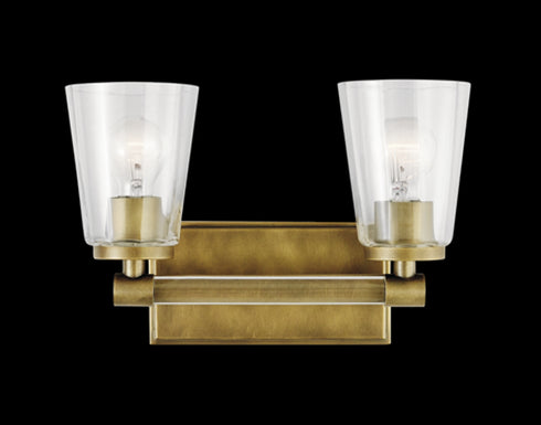 Kichler Audrea 2 Light Bath Model: 45867CH