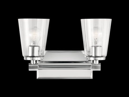 Kichler Audrea 2 Light Bath Model: 45867CH
