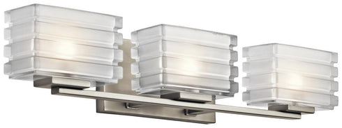 Kichler Bazely 3 Light Bath Halogen Model: 45479NI