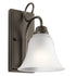 Kichler Bixler 1 Light Wall Sconce Model: 45938NI