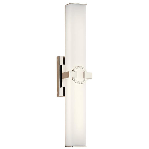 Kichler Bordeaux LED Linear Bath 22in Model: 45877PNLED
