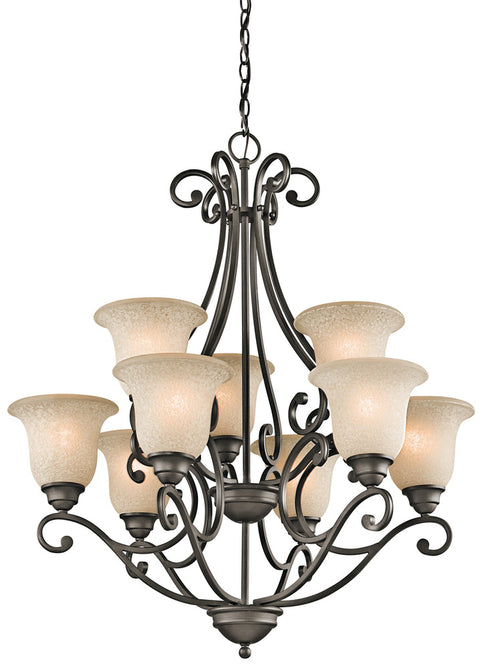 Kichler Camerena 9 Light Chandelier Model: 43226OZ