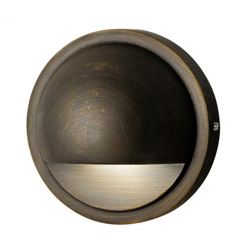 Kichler Cbr LED Integrated LED Half Moon Deck Light Model: 15764CBR27