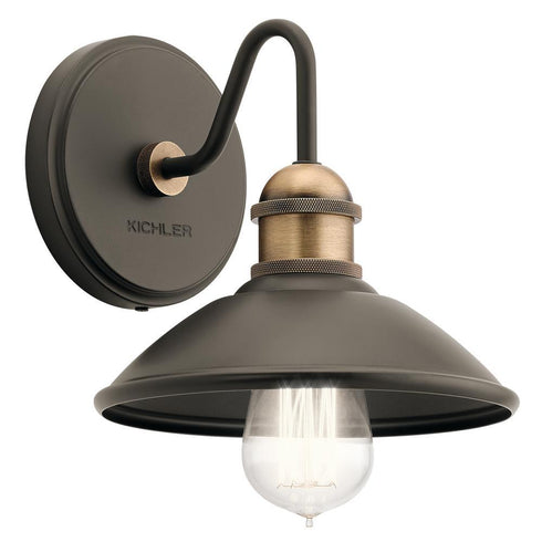 Kichler Clyde 1 Light Wall Sconce Model: 45943OZ
