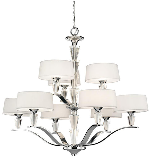 Kichler Crystal Persuasion 9 Light Chandelier Model: 42031CH