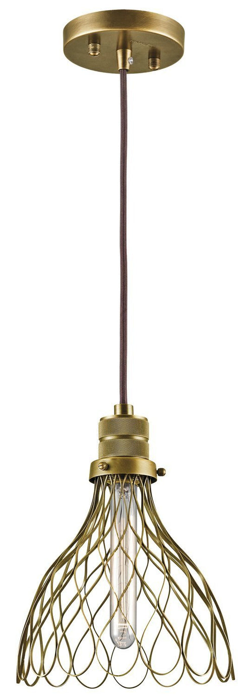 Kichler Devin 1 Light Mini Pendant Model: 43127NBR