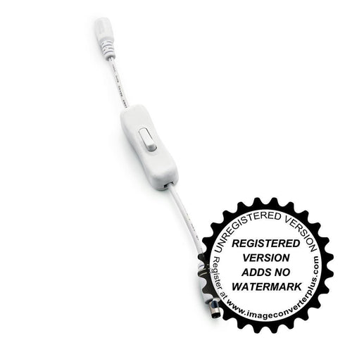 Kichler Dry Tape Accessory In Line Dc Switch Low V Model: 1DCSWITCHBK