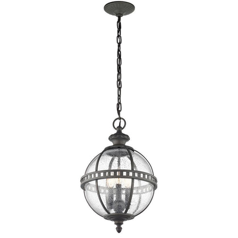 Kichler Halleron 3 Light Outdoor Pendant Model: 49603LD