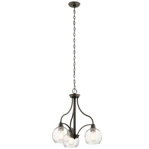 Kichler Harmony 3 Light Chandelier Model: 44063NI