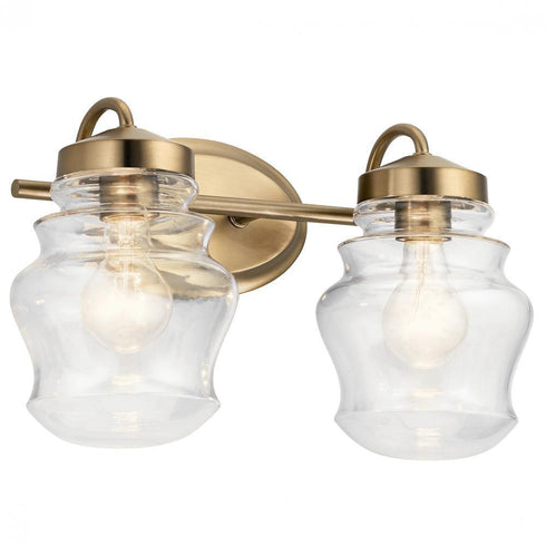 Kichler Janiel 2 Light Bath Model: 55038CLZ