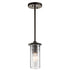 Kichler Kayde 1 Light Mini Pendant Model: 42125CLP