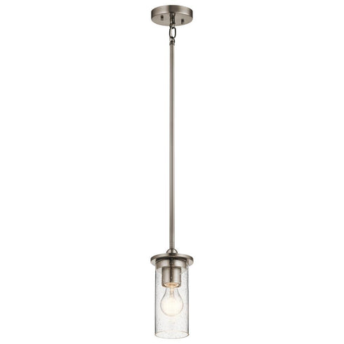 Kichler Kayde 1 Light Mini Pendant Model: 42125CLP