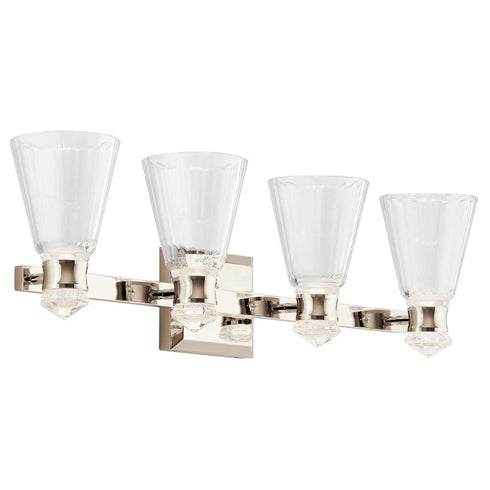 Kichler Kayva 4 Light LED Bath Model: 45713PNLED