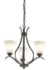 Kichler Keiran 3 Light Chandelier Model: 43503NI