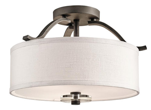 Kichler Leighton 3 Light Semi Flush Model: 42485OZ