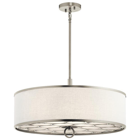 Kichler Melrose 4 Light Pendan Semi Flush Model: 43988NI