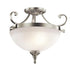 Kichler Monroe 2 Light Semi Flush Model: 43169OZ