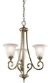 Kichler Monroe 3 Light LED Chandelier Model: 43155NIL18