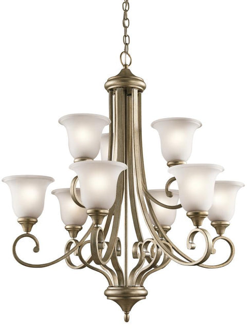 Kichler 9 Light LED Chandelier Model: 43159OZL18