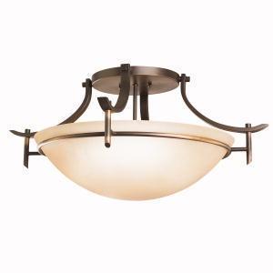 Kichler Olympia 3 Light Semi Flush Model: 3606AP