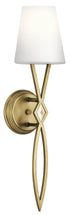 Kichler Ridgewood 1 Light Wall Sconce Model: 43415CLP