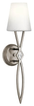 Kichler Ridgewood 1 Light Wall Sconce Model: 43415CLP
