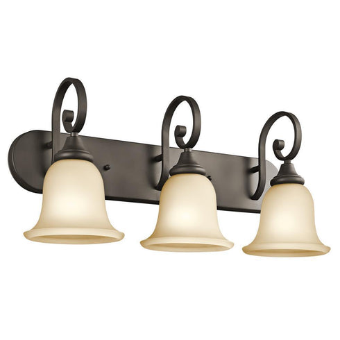 Kichler Ridgewood 3 Light Bath Model: 45055OZ