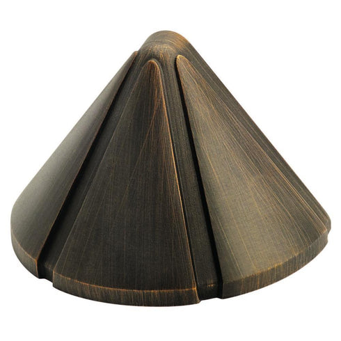 Kichler Six Groove Deck 1 Light 12v Model: 15065BKT