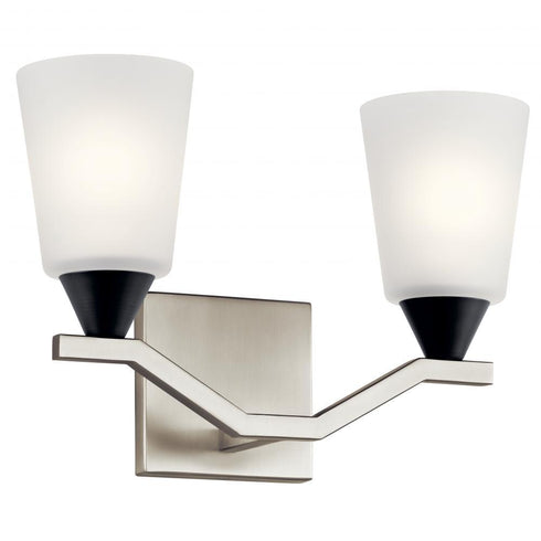 Kichler Skagos 2 Light Bath Model: 55028NI