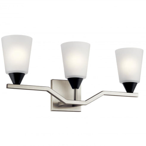 Kichler Skagos 3 Light Bath Model: 55029NI