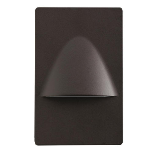 Kichler Step And Hall 120v LED Steplight Dimmable Model: 12677AZ