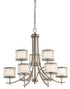 Kichler Tallie 9 Light Chandelier Model: 43150AP