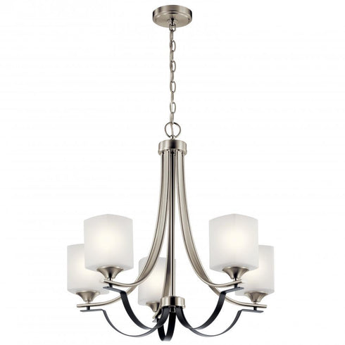 Kichler Tula 5 Light Chandelier Model: 52276NI