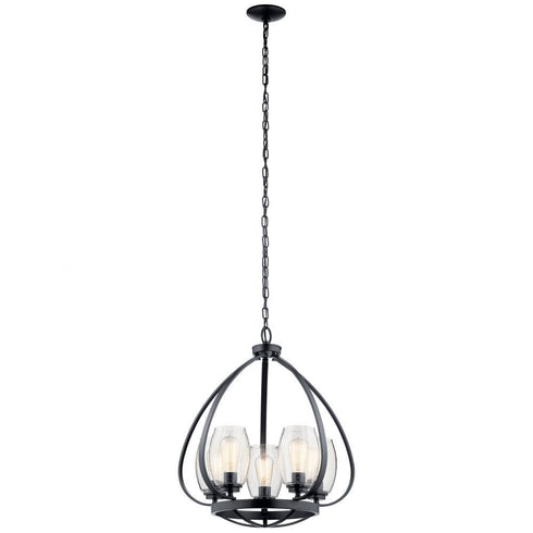 Kichler Tuscany 5 Light Chandelier Model: 44060BK