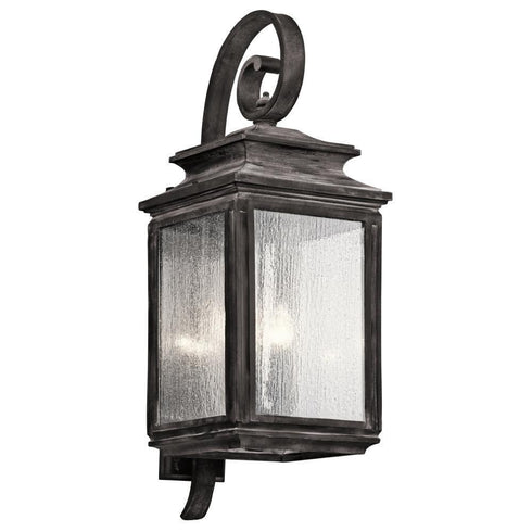 Kichler Wiscombe Park 4 Light Outdoor Wall Model: 49504OZ