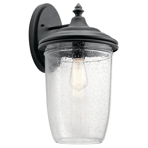 Kichler Yorke 1 Light Outdoor Wall Model: 49822BKT