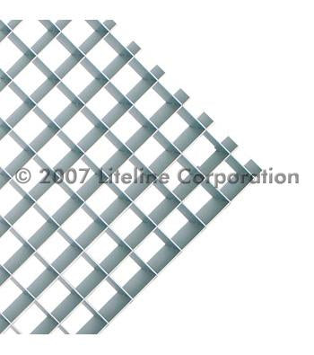 LiteLine 1x1x1 Inch Aluminum Louver 12 Inch X 48 Inch Model: AL100-14 MF