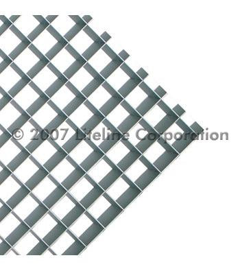 LiteLine 1x1x1 Inch Aluminum Louver 24 Inch X 48 Inch Model: AL100-24 CA