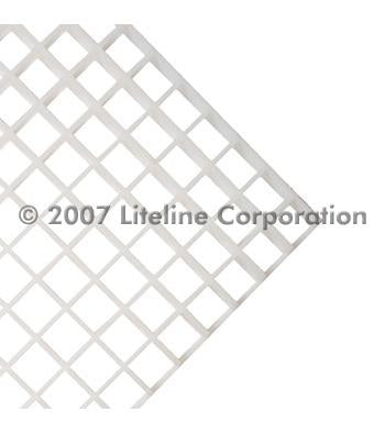 LiteLine 2x 2x 2 Inch Acrylic White 23 4x 23 4 Louver Model: ALP45A-22