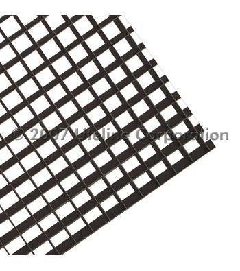 LiteLine 2x 2x 2 Inch Aluminum Louver 12 Inch X 48 Model: AL50-14 BL