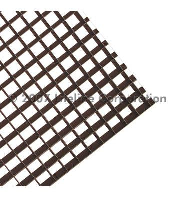 LiteLine 2x 2x 2 Inch Aluminum Louver 24 Inch X 48 Model: AL50-24 BR
