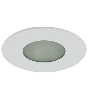 LiteLine 4 Inch Trim Mr16 35 Watt Shower Trim Matte Model: HV4-TH4013-FWH