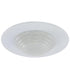 LiteLine 4 Inch Trim Mr16 35 Watt Shower Trim White Model: HV4-TH4019-WH