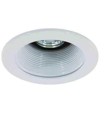 LiteLine 4 Inch Trim Mr16 75 Watt White Baffle Wh Trim Model: GR-TH01-WH