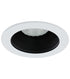 LiteLine 4 Inch Trim P20 50 Watt Black Baffle White Model: HV4-TH4001-BK