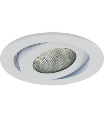 LiteLine 4 Inch Trim P20 50 Watt Gimbal Matte White Model: HV4-TH4018-FWH